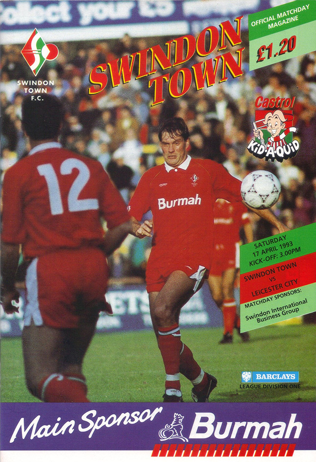 <b>Saturday, April 17, 1993</b><br />vs. Leicester City (Home)